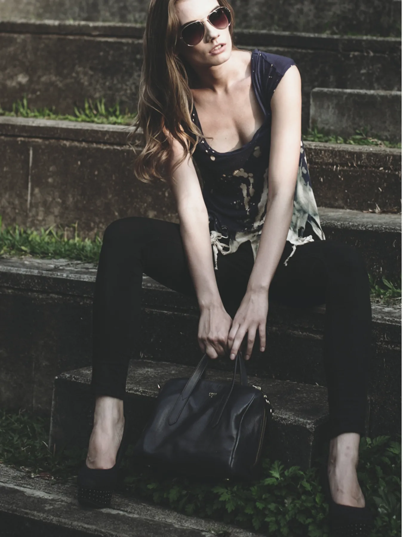 Editorial beauty portrait